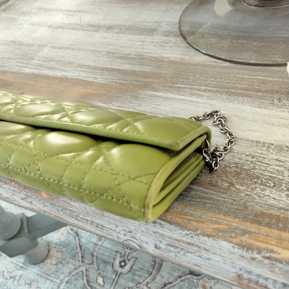 Dior Lambskin Cannage Wallet - Picture 9 of 15